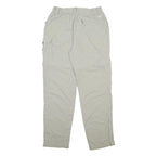COLUMBIA Womens Woven Beige Regular Zip Trousers W26 L28 Outdoor Casual Cargo