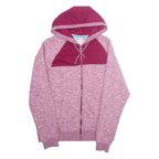 DIESEL Mens Maroon Hoodie Full Zip L