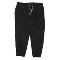 NAUTICA Mens Joggers Black XL W38 L28 Classic Tapered Cotton Blend Drawstring
