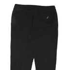 NAUTICA Mens Joggers Black XL W38 L28 Classic Tapered Cotton Blend Drawstring