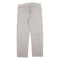 LEVI'S 501 Mens Grey Regular Straight Denim Cotton Light W34 L30 Button Fly