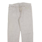 LEVI'S 501 Mens Grey Regular Straight Denim Cotton Light W34 L30 Button Fly