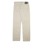 LEVI'S 514 Mens Trousers Beige Slim Straight W30 L32