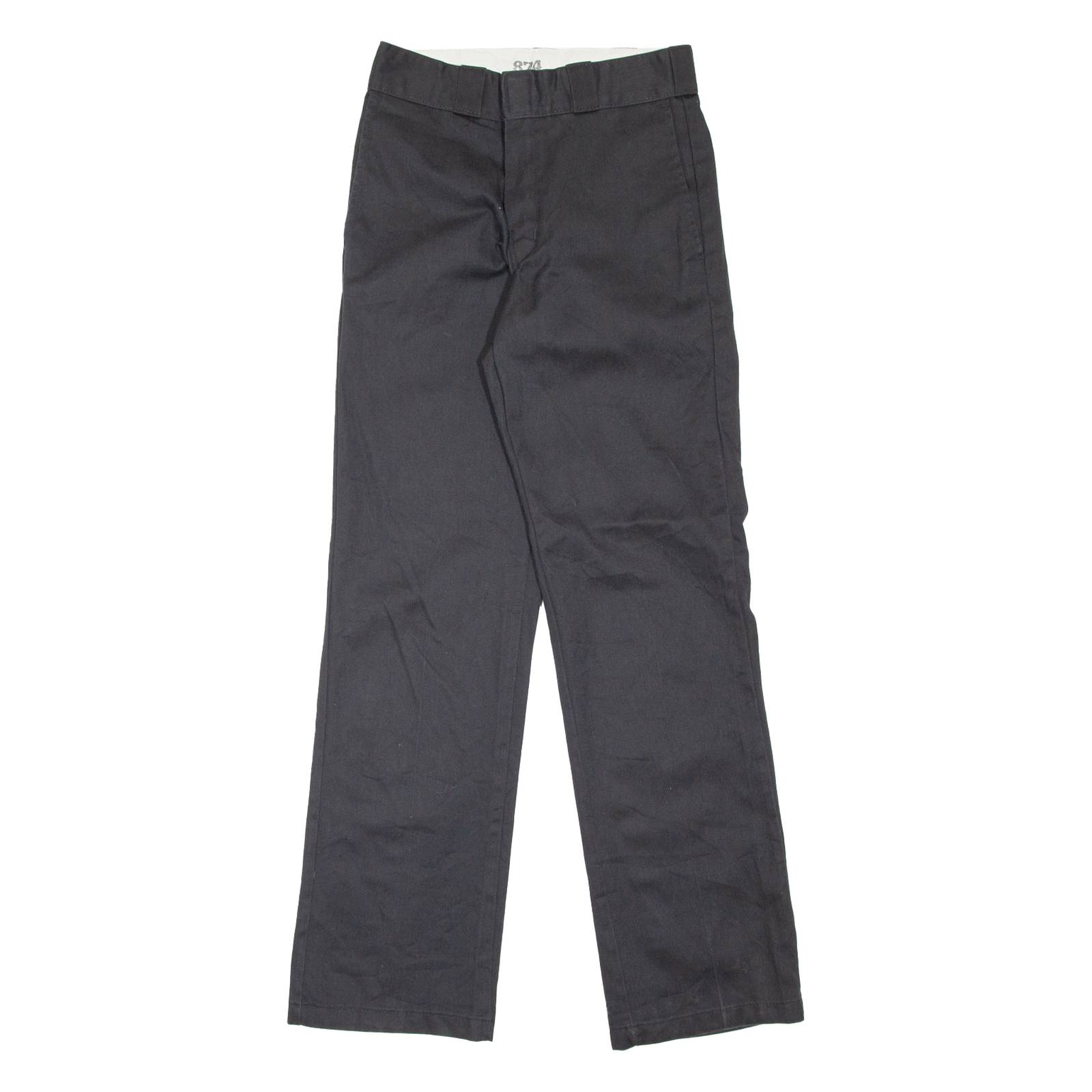 DICKIES 874 Workwear Mens Trousers Black Regular Straight W27 L31