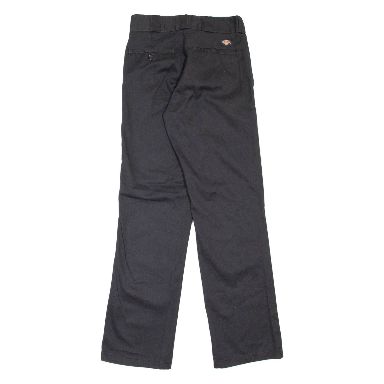DICKIES 874 Workwear Mens Trousers Black Regular Straight W27 L31