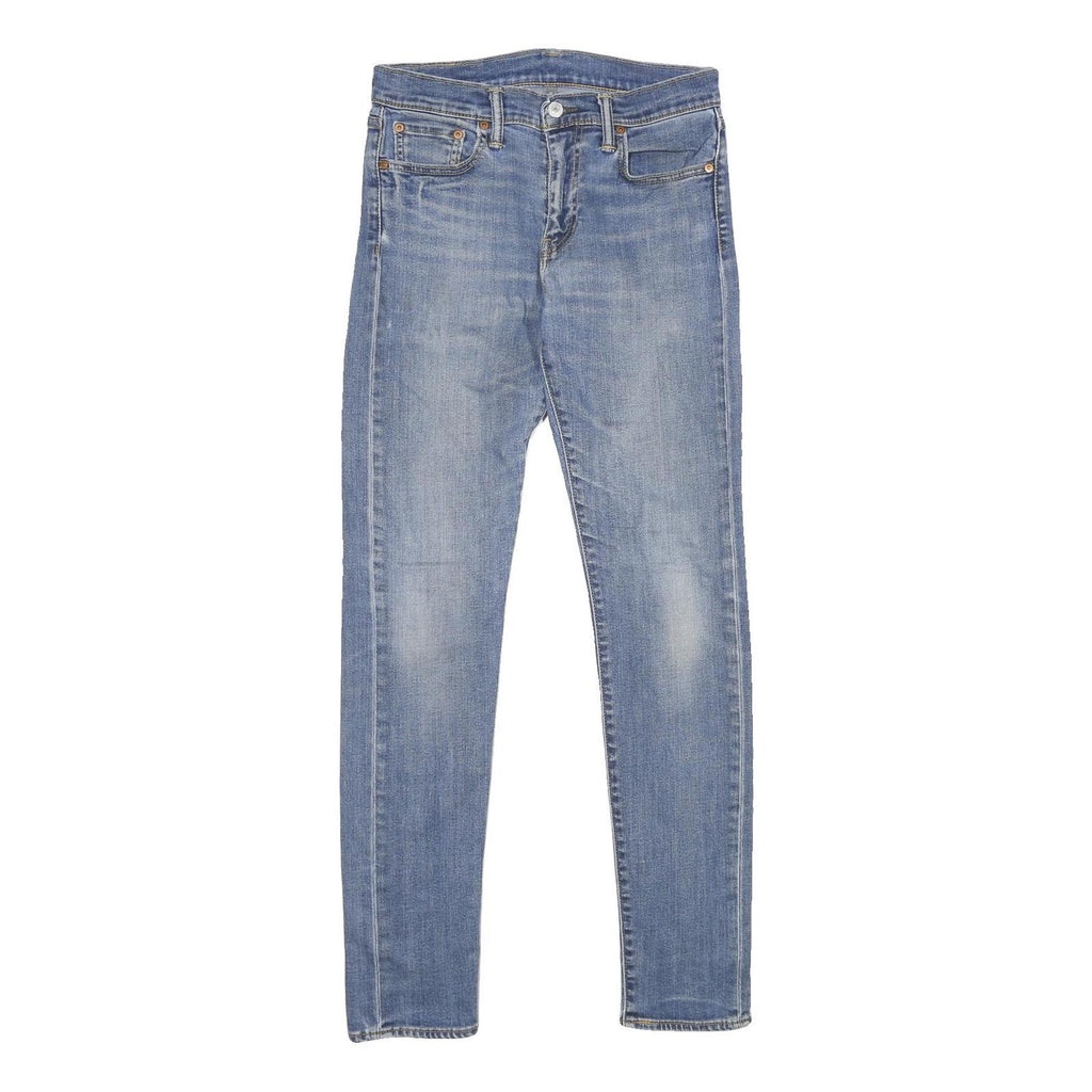 LEVI'S 514 Slim Mens Jeans Blue Slim Skinny Denim Medium W29 L34 Classic Fit Zip