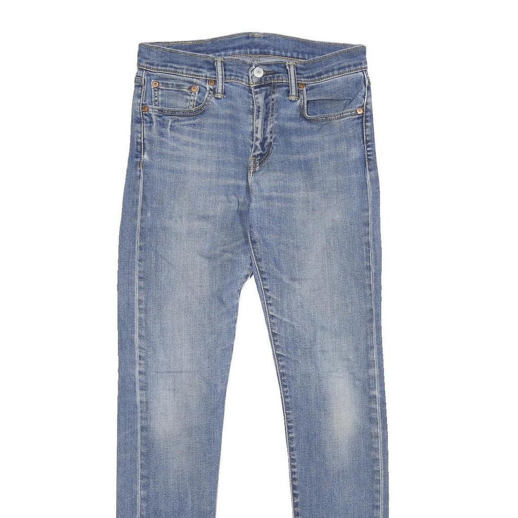 LEVI'S 514 Slim Mens Jeans Blue Slim Skinny Denim Medium W29 L34 Classic Fit Zip