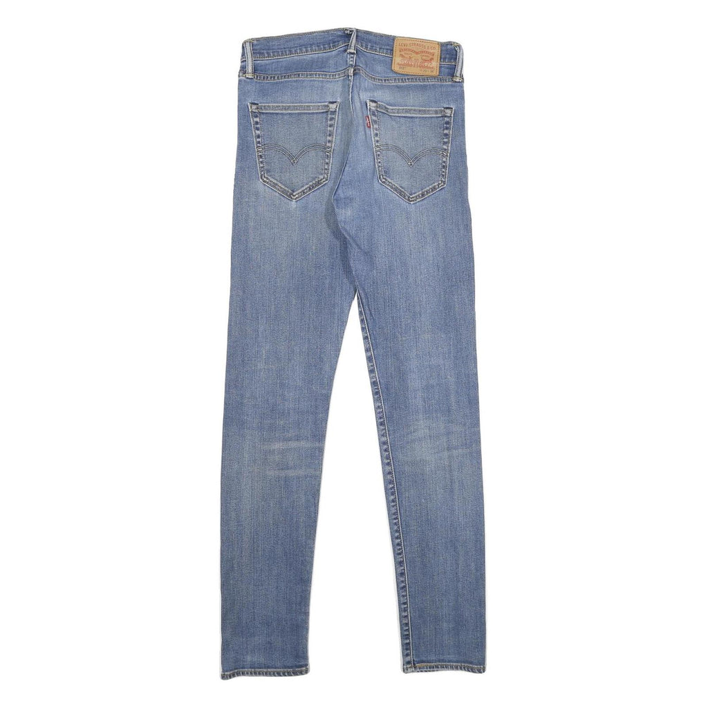 LEVI'S 514 Slim Mens Jeans Blue Slim Skinny Denim Medium W29 L34 Classic Fit Zip