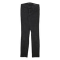 CALVIN KLEIN JEANS Womens Slim Black Skinny Denim Dark W28 L32 Stretch Denim