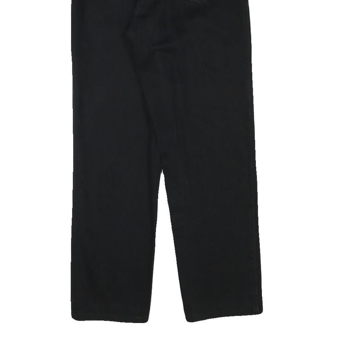 TEDDYS Womens Black Regular Straight Denim Jeans Cotton Blend W26 L27 Zip