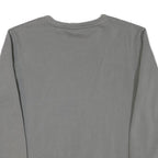 PUMA Mens Grey Cotton Blend Crew Neck M Sweatshirt Logo Print