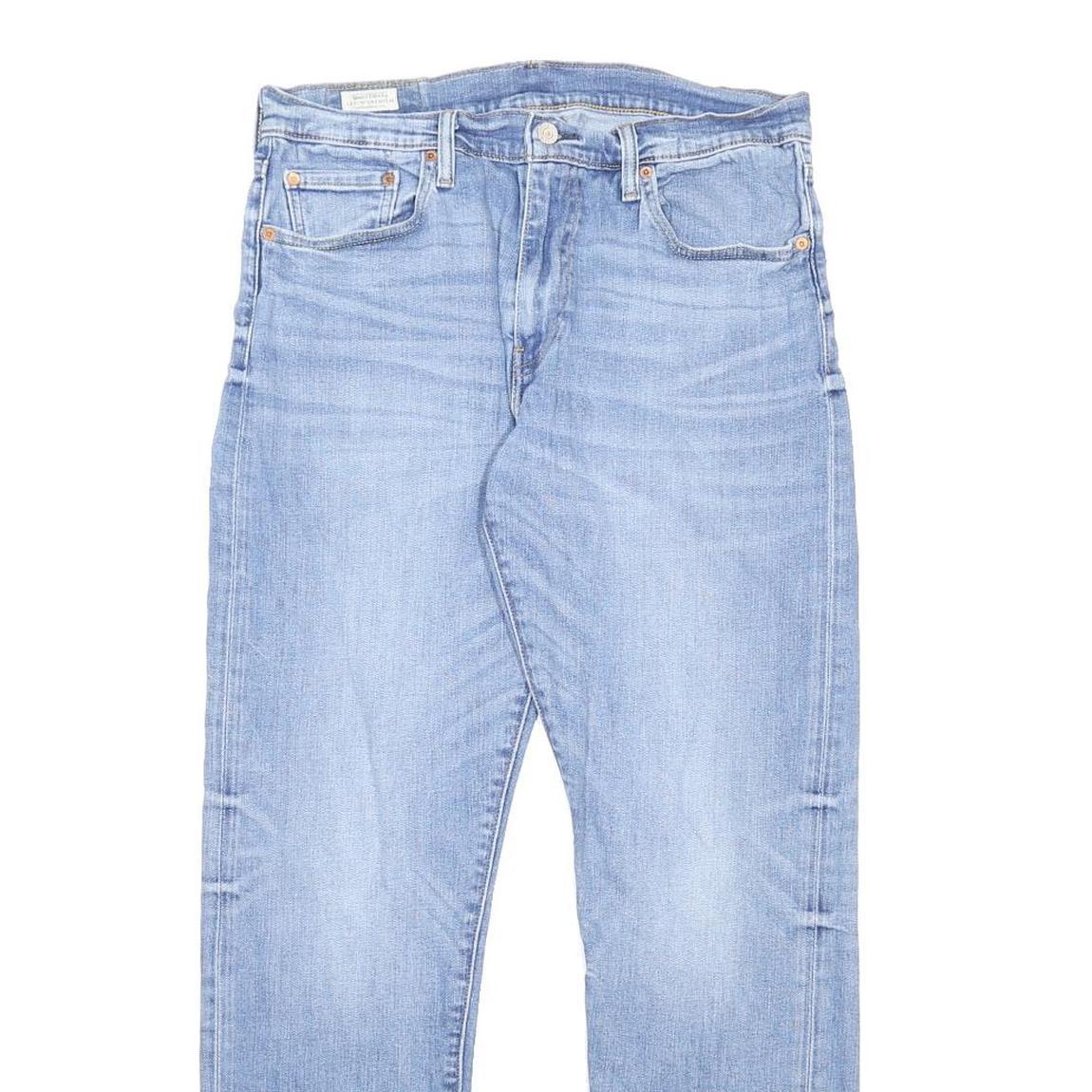 LEVI'S 512 Big E Mens Jeans Blue Slim Skinny Denim Light W32 L32 Retro Vintage