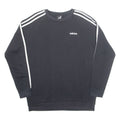 ADIDAS Oversized Womens Sweatshirt Black XS
