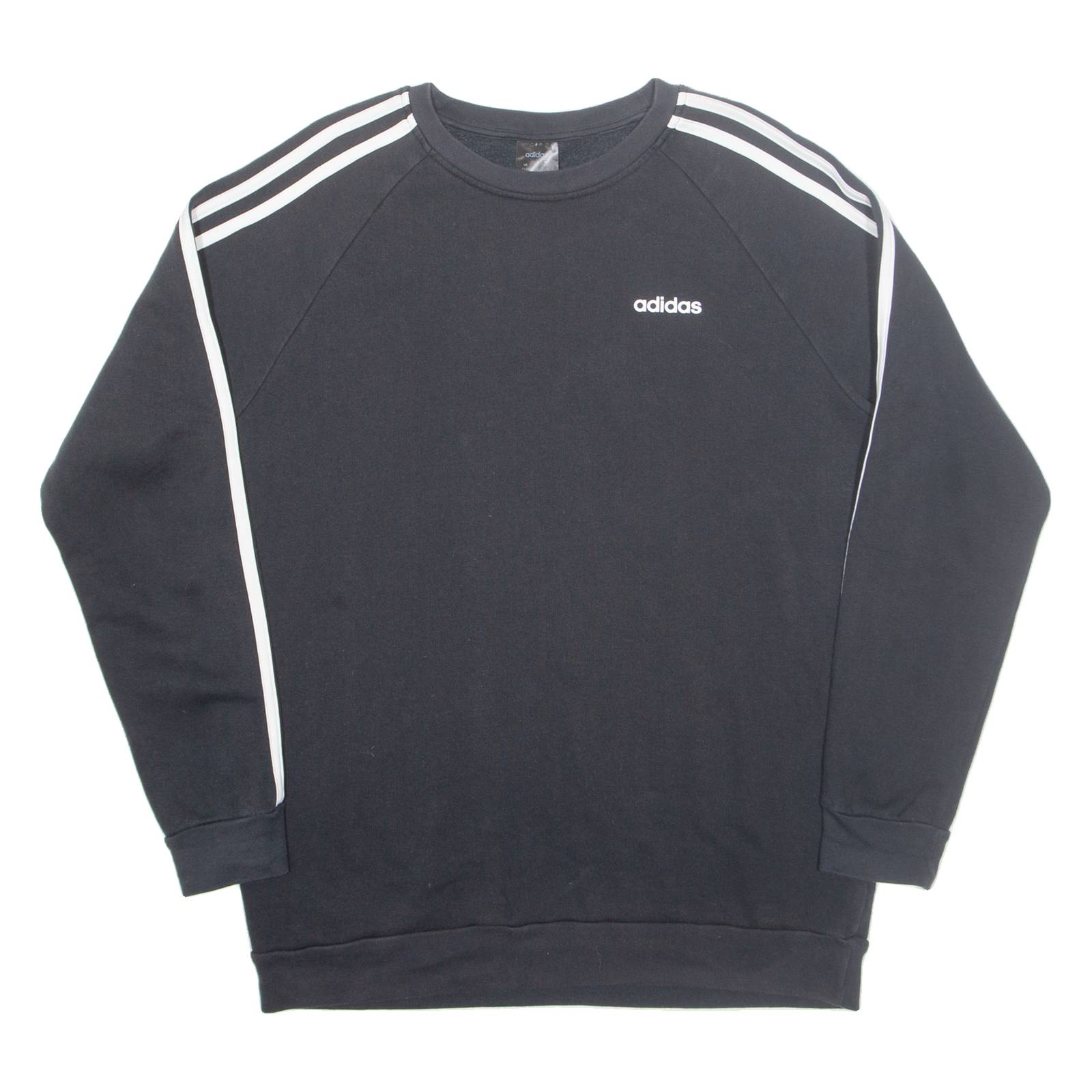 ADIDAS Oversized Womens Sweatshirt Black XS