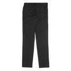 PACO RABANNE Womens Cotton Blend Black Regular Button Trousers W30 L32 Classic