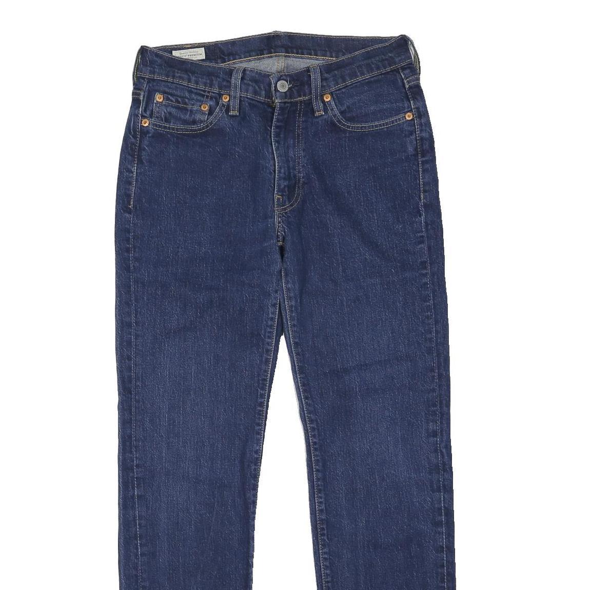 LEVI'S 514 PREMIUM E Mens Jeans Blue Regular Straight Denim Medium W30 L30
