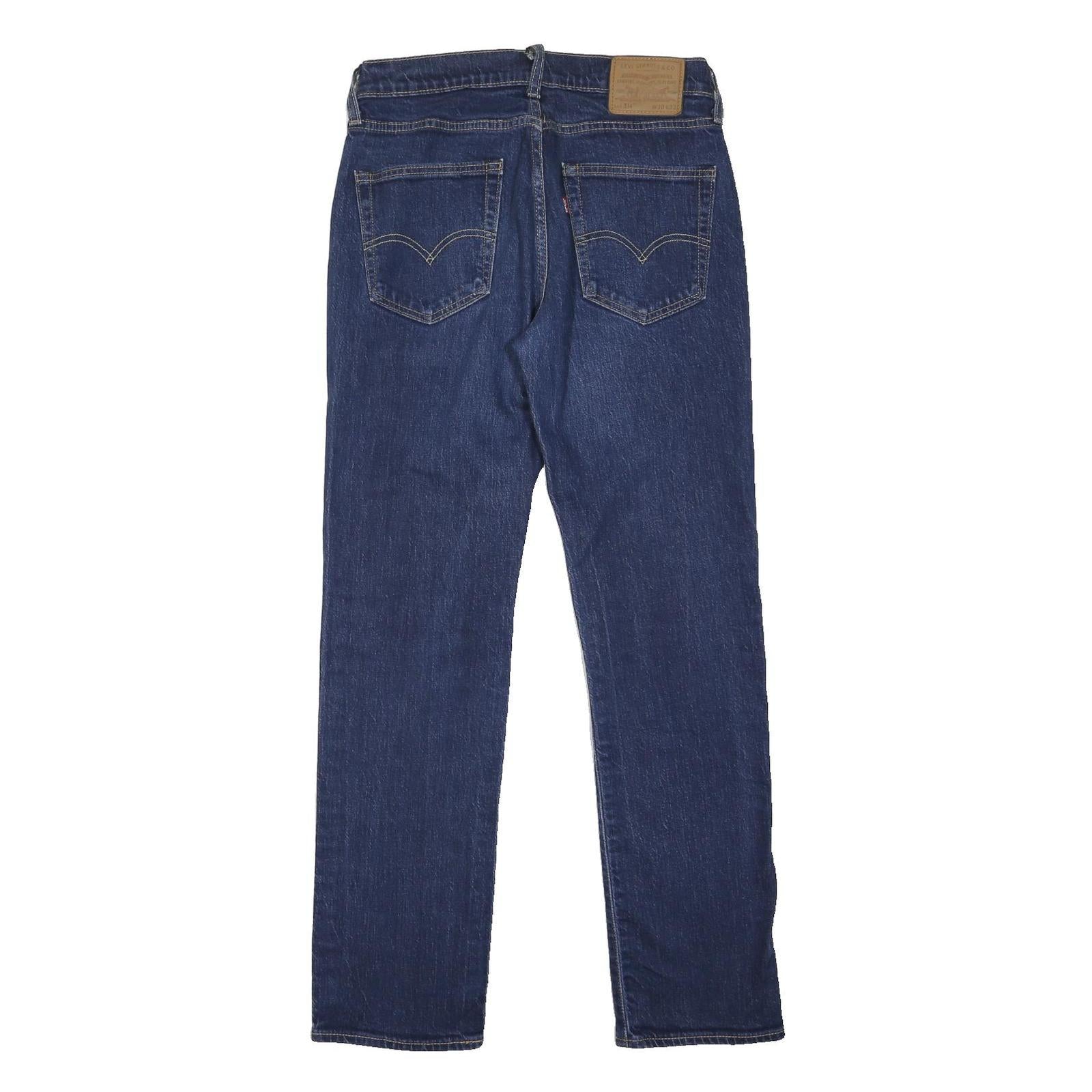 LEVI'S 514 PREMIUM E Mens Jeans Blue Regular Straight Denim Medium W30 L30