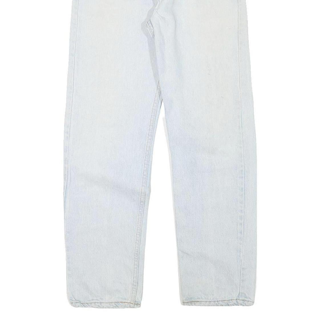 LEVI'S Mens Jeans Light Blue Regular Straight Denim Rinse W28 L29 Classic Fit