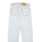 LEVI'S Mens Jeans Light Blue Regular Straight Denim Rinse W28 L29 Classic Fit