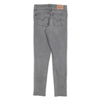 LEVI'S Womens Slim Grey Denim 311 Jeans W26 L29 Stylish Cotton Blend Zip Closure