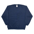 JERZEES Mens Sweatshirt Blue M