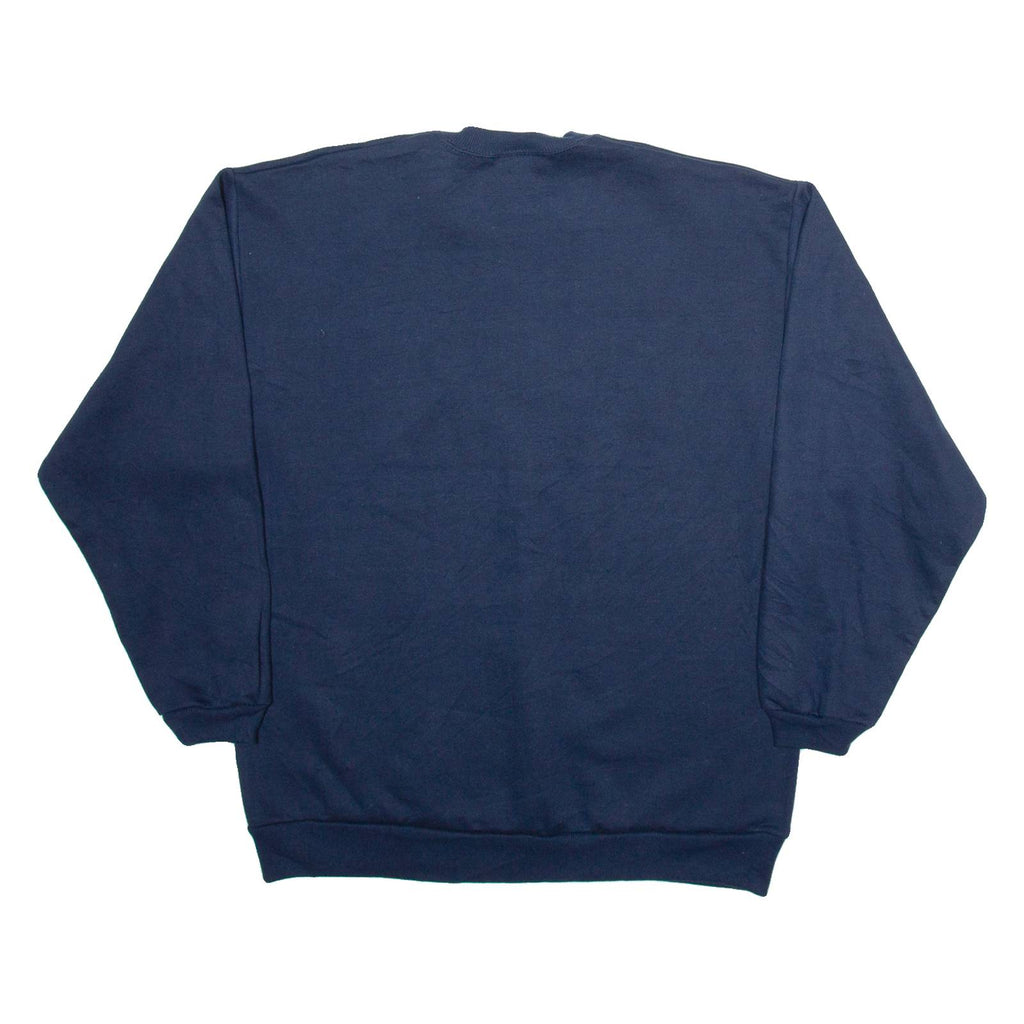 JERZEES Mens Sweatshirt Blue M