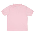 SHENANIGANS Womens Polo Shirt Pink L