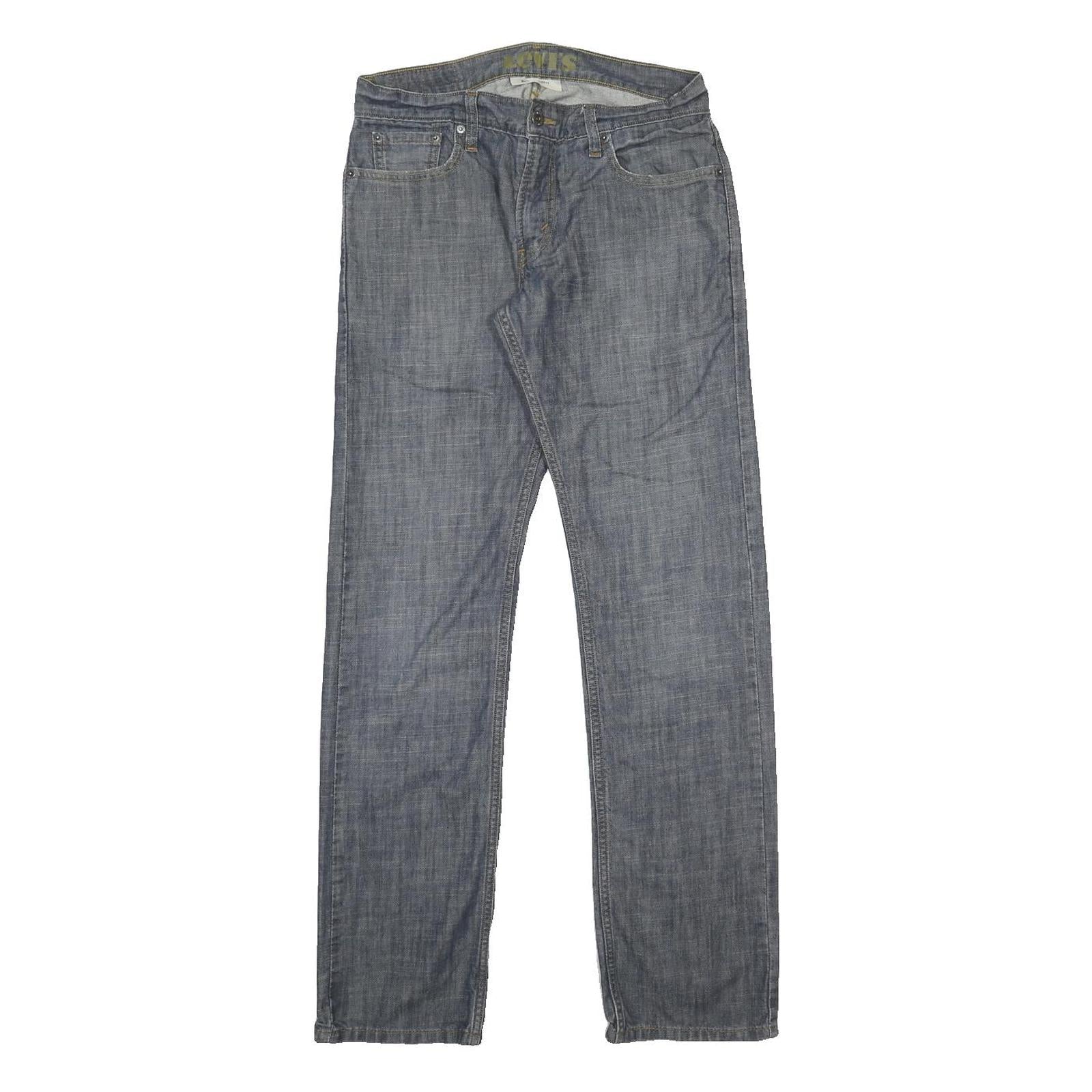 LEVI'S 514 Slim Mens Jeans Blue Slim Straight Denim Medium W30 L32 Classic Fit