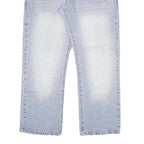 SMITH AND JONES Mens Light Blue Denim Jeans W40 L32 Regular Straight Cotton