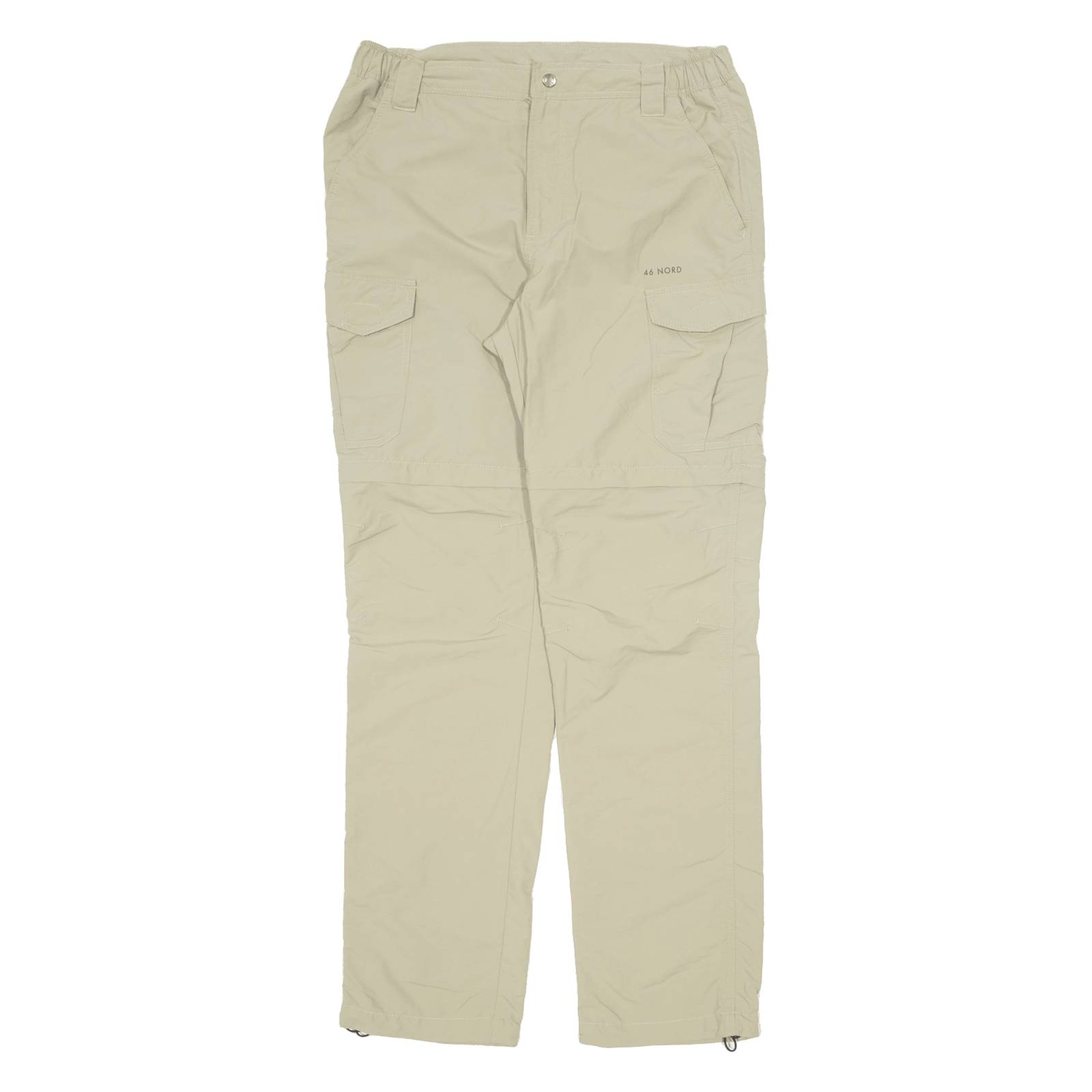 NORD 46 Outdoor Mens Trousers Beige Regular Tapered W32 L32