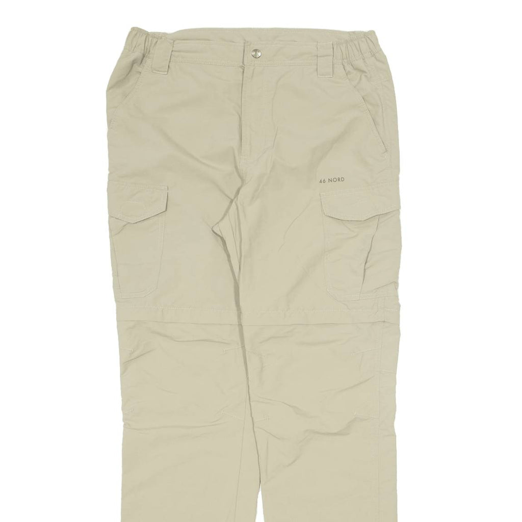 NORD 46 Outdoor Mens Trousers Beige Regular Tapered W32 L32