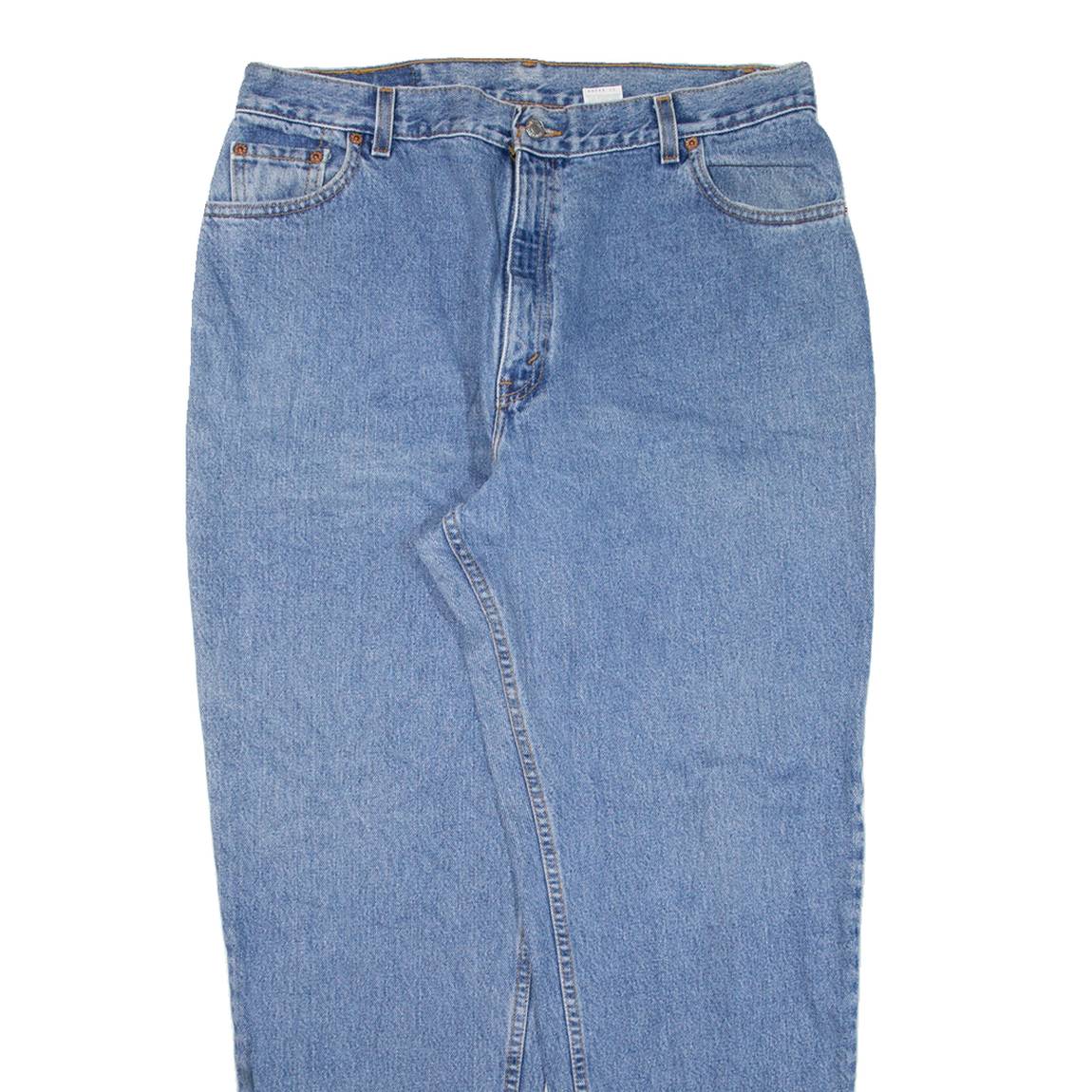 LEVI'S 550 Womens Jeans Blue Relaxed Tapered W34 L29