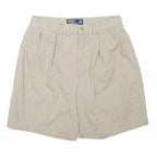 POLO RALPH LAUREN Womens Shorts Beige Casual Plain L W30 Cotton Blend