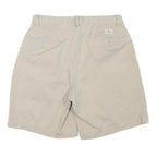 POLO RALPH LAUREN Womens Shorts Beige Casual Plain L W30 Cotton Blend