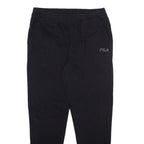 FILA Mens Joggers Black Tapered M W30 L28
