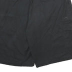 DICKIES Mens Black Cargo Shorts XL W38 Polyester Blend Workwear Casual