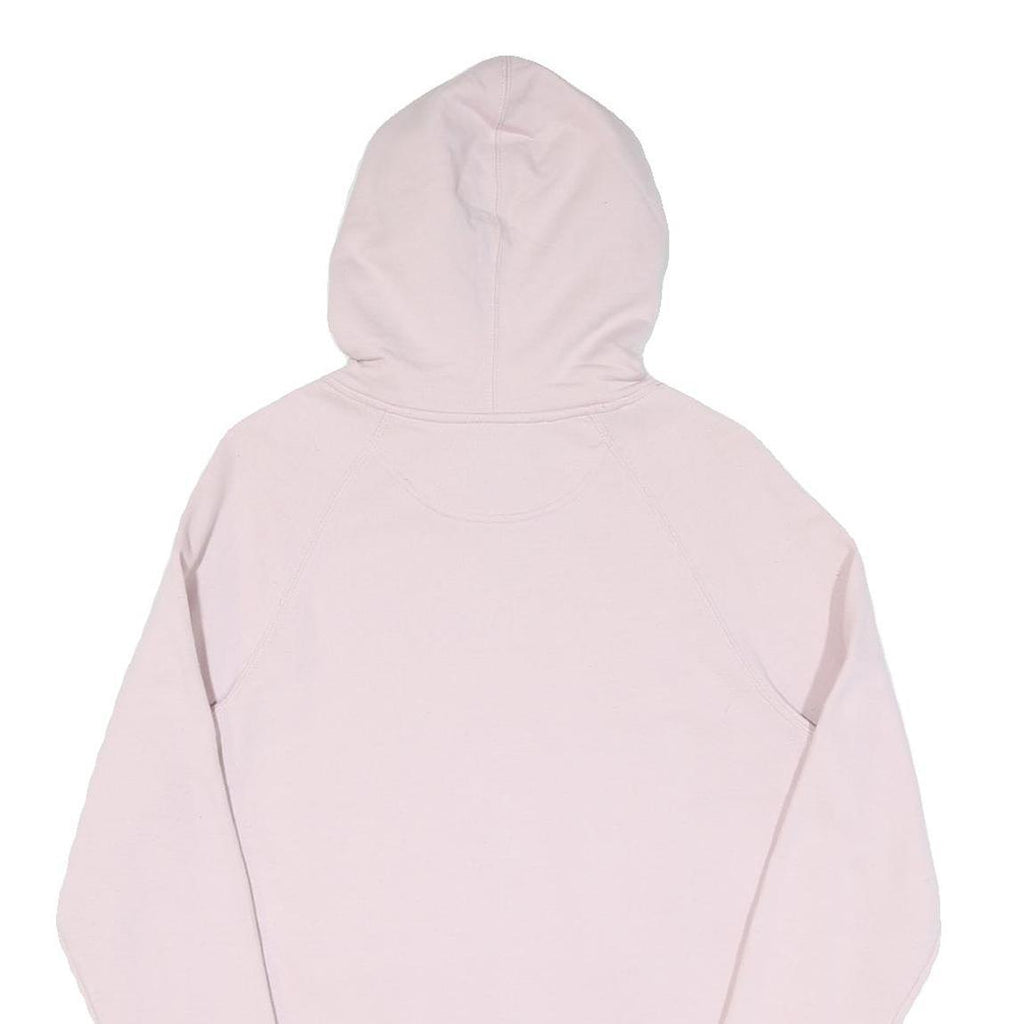 CHAMPION Womens Pink Hoodie S Cotton Pullover Classic Logo Sweatshirt