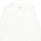 PAUL KEHL Womens Shirt Beige Long Sleeve M