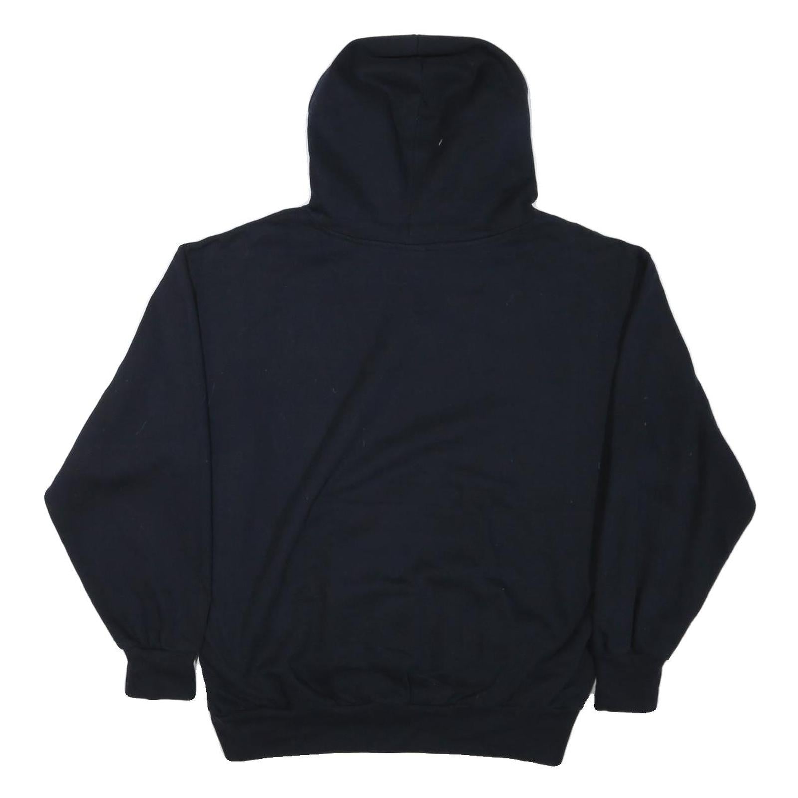 MV SPORT Mens Black Stanford University Pullover Hoodie L Cotton Blend