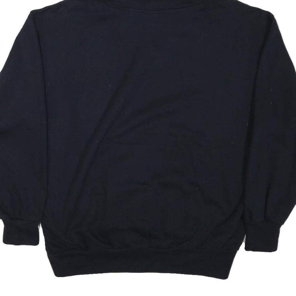 MV SPORT Mens Black Stanford University Pullover Hoodie L Cotton Blend