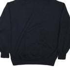 MV SPORT Mens Black Stanford University Pullover Hoodie L Cotton Blend