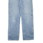 LEVI'S 501 Mens Regular Fit Straight Denim Light Blue Jeans W32 L28 Button