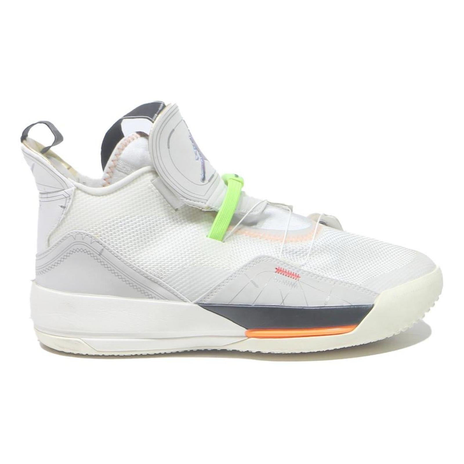 AIR JORDAN Why Not Zer0.4 Mens Trainers White & Grey Synthetic UK 8.5