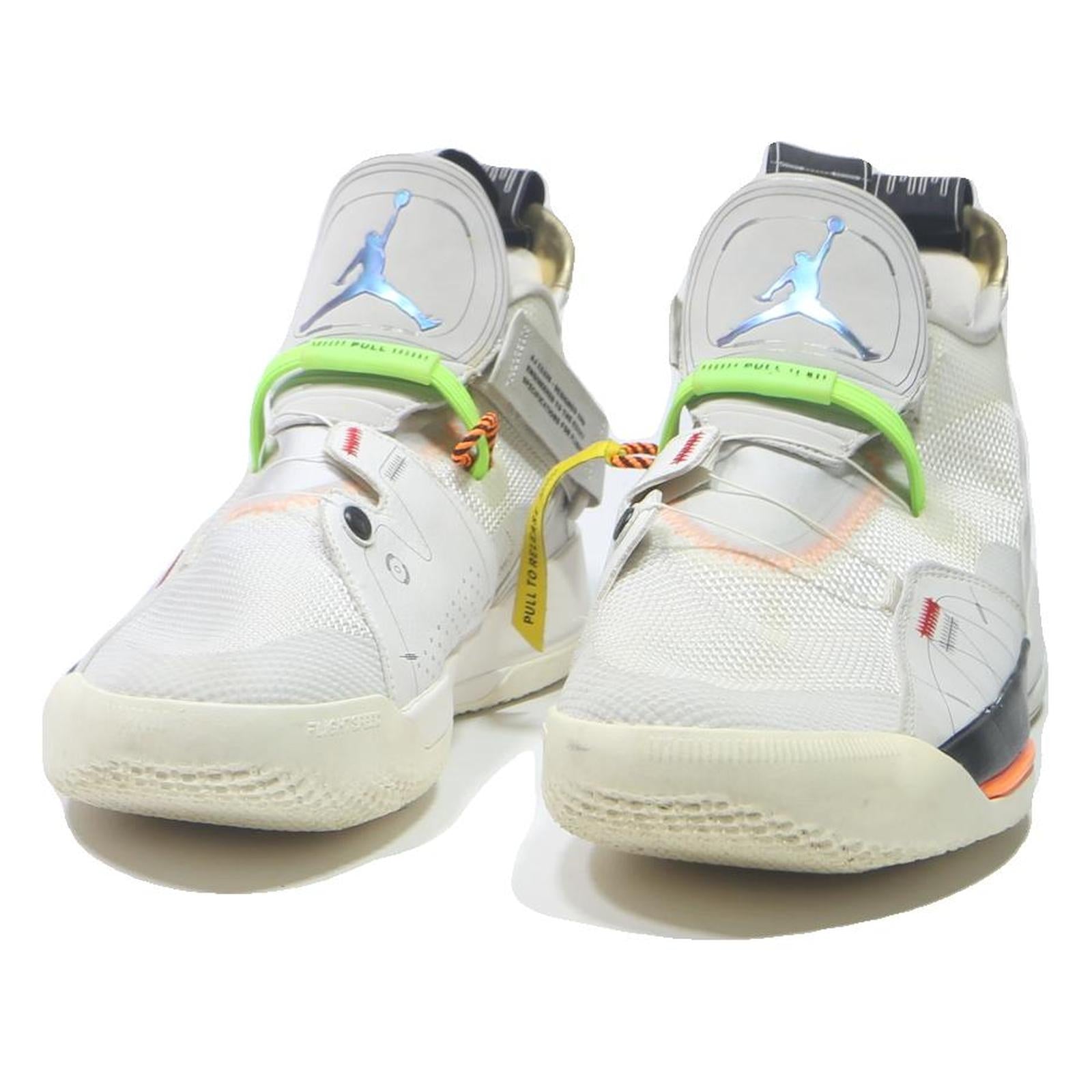 AIR JORDAN Why Not Zer0.4 Mens Trainers White & Grey Synthetic UK 8.5