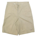 DICKIES Mens Shorts Beige Casual Plain L W36 Workwear Durable Cotton Blend