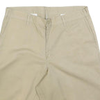 DICKIES Mens Shorts Beige Casual Plain L W36 Workwear Durable Cotton Blend