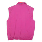 CRUYFF Womens Pink Polyester Active Sports Zip Jacket M Plain Casual Lightweight