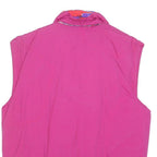 CRUYFF Womens Pink Polyester Active Sports Zip Jacket M Plain Casual Lightweight