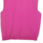 CRUYFF Womens Pink Polyester Active Sports Zip Jacket M Plain Casual Lightweight