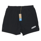 HOKA Mens Black Running Sports Shorts M W32 Lightweight Comfortable Activewear